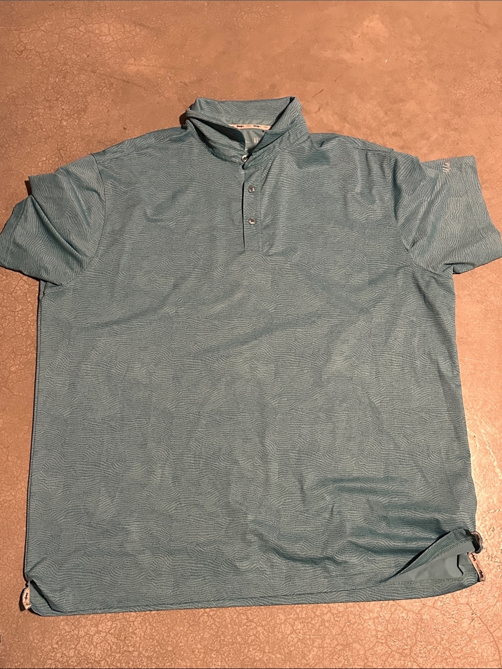 Walter Hagen Light Teal Short-Sleeve Polo